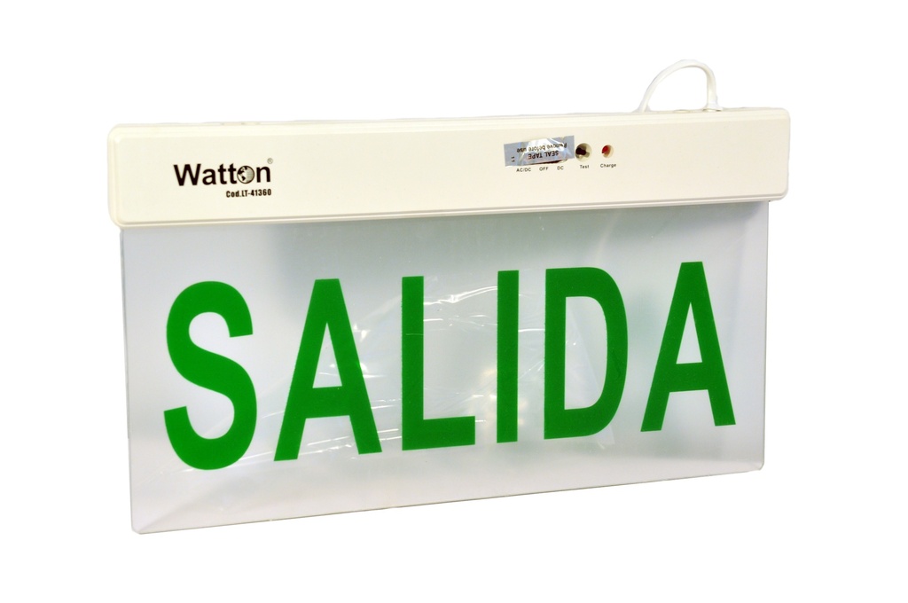 Cartel &quot;SALIDA&quot; - LED 220 v