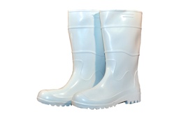 Bota PVC Blanco Sin puntera